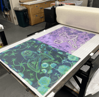Image 3 of Big Monoprints: Making a Large Multi-Layered Print
