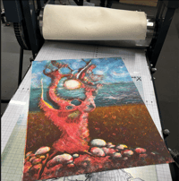 Image 1 of Big Monoprints: Making a Large Multi-Layered Print