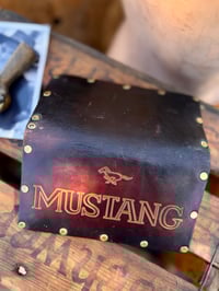 Image 5 of Original Tom Fugle/ TAG Mustang Leather Long Trucker Billfold