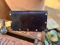 Image 7 of Original Tom Fugle/ TAG Mustang Leather Long Trucker Billfold