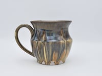 Image 1 of Dimpled Brown and Cream Mug 1