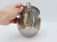 Image 4 of Dimpled Brown and Cream Mug 1