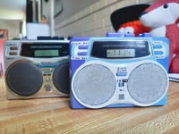 Image 1 of Cassette Player w/ AM/FM Radio + Clock