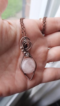 Image 2 of Rose Quartz pendant 