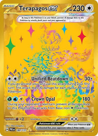 Terapagos ex - 180/131 - SV: Prismatic Evolutions - Near Mint