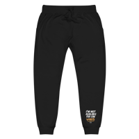 Image 1 of TOF Fleece Sweatpants – I’m Not Available for Low Vibes
