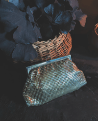 Whiting and Davis coin purse 