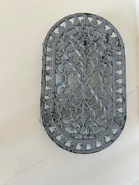 Image 3 of Grey Blue Pot Rest