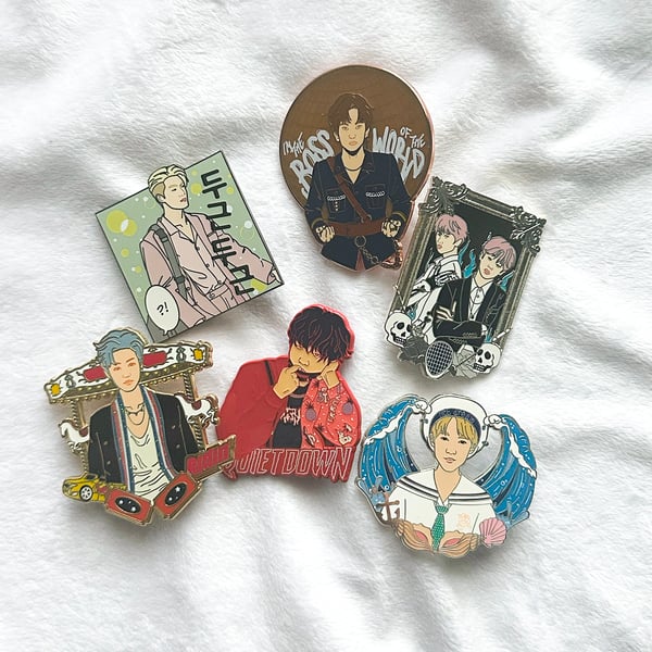 Image of NCT Enamel Pins