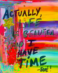 Image 2 of "Actually Life Is" ♡ ORIGINAL PAINTING ♡