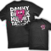 PINK HEART TEAM TEE.