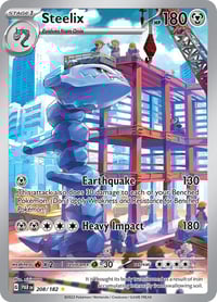 Steelix - 208/182 - SV04: Paradox Rift - Near Mint