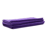 Image 1 of 10 Pack Plush Microfiber Towels - Purple