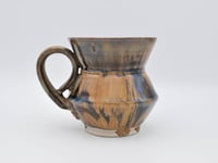 Image 1 of Angled Andromeda Blue and Tan Mug 1