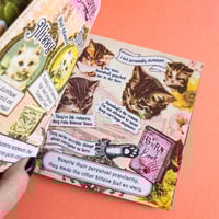 Image 5 of Mean Kittens | Collage Risograph Zine