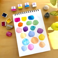 Image 1 of Mayte’s Mini Primary Watercolor Set 