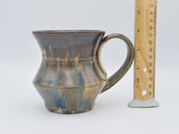 Image 5 of Angled Andromeda Blue and Tan Mug 2