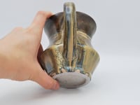Image 4 of Angled Andromeda Blue and Tan Mug 2