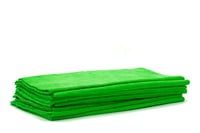 Image 1 of 10 Pack Plush Microfiber Towels - Green