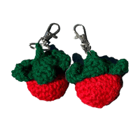 Image 1 of Strawberry Keychain
