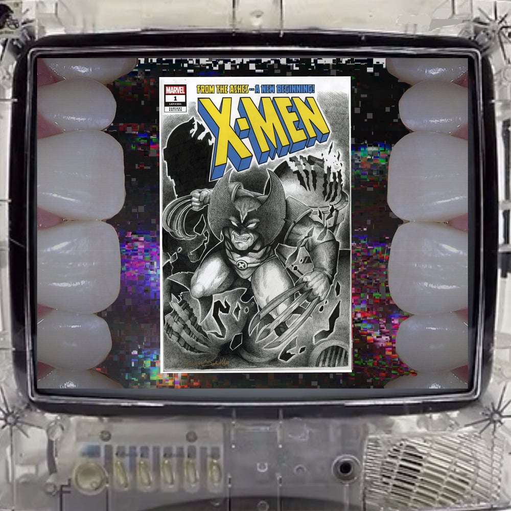 Image of XMEN "wolverine" Sketch Cover