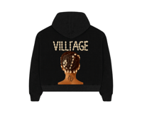 Image 4 of Villi'ageTribal Hoodie ( Beaded Woman)