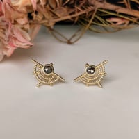 Image 2 of Deco Sunrise Studs