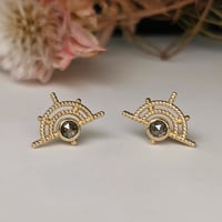 Image 1 of Deco Sunrise Studs