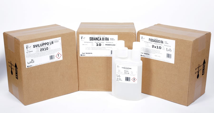 Image of Bellini Foto MINILAB C-41RA (LR) chemistry for Fuji Frontier Noritsu V30/V50 machines