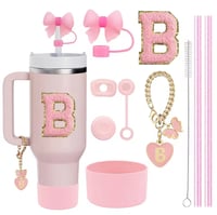 Image 7 of 10 Piece Tumbler Accessory Set 