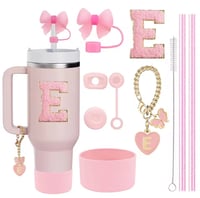 Image 10 of 10 Piece Tumbler Accessory Set 