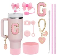 Image 12 of 10 Piece Tumbler Accessory Set 
