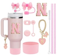 Image 19 of 10 Piece Tumbler Accessory Set 