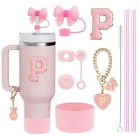 Image 21 of 10 Piece Tumbler Accessory Set 