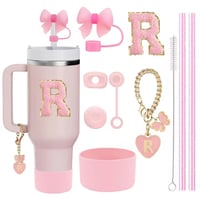 Image 23 of 10 Piece Tumbler Accessory Set 