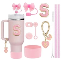 Image 24 of 10 Piece Tumbler Accessory Set 
