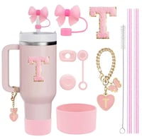 Image 25 of 10 Piece Tumbler Accessory Set 