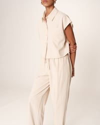 Image 4 of Camisa Rise Beige