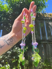 Image 2 of Lavender Field Fairy Dangles 