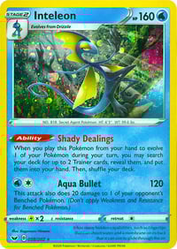 Inteleon - 058/202 (Cosmos Holo) - Miscellaneous Cards & Products - Near Mint