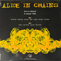 Image 2 of Alice In Chains “Live” LP