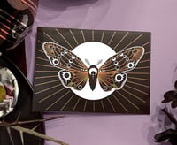 Image 1 of Eclipse Moth | Copper Foil 5x7 Print