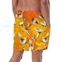 Image 9 of Holy Shiitake there Really Chantrelles - All Over Print Eco Friendly Swim Trunks