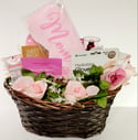 Spa Gift Basket- Pretty In Pink Mom