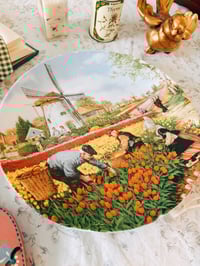 Image 2 of dutch tulip plate 
