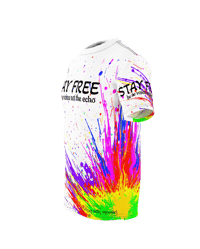 Image 2 of STAY FREE be the voice not the echo from Myz Lea's T's