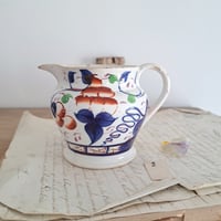 Image 7 of Gorgeous 19th Century Welsh Gaudy Jugs
