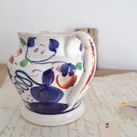 Image 8 of Gorgeous 19th Century Welsh Gaudy Jugs