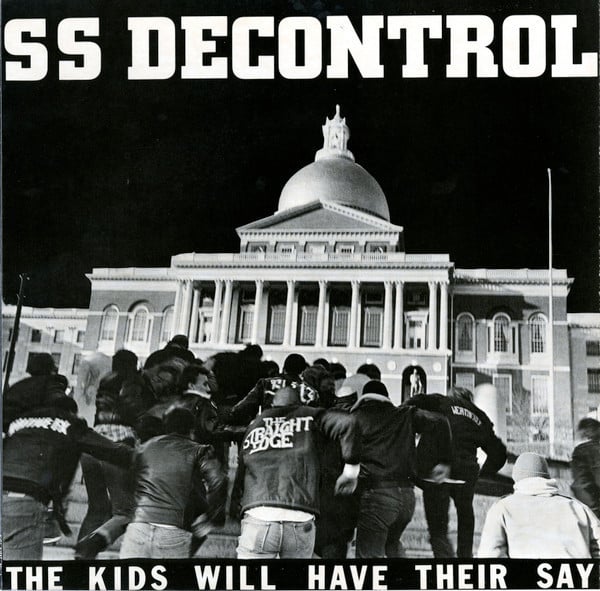 Image of SS Decontrol – "The Kids Will Have Their Say" 12" (purple vinyl)