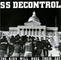 SS Decontrol – "The Kids Will Have Their Say" 12" (purple vinyl)